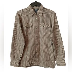 Men’s houndstooth button down